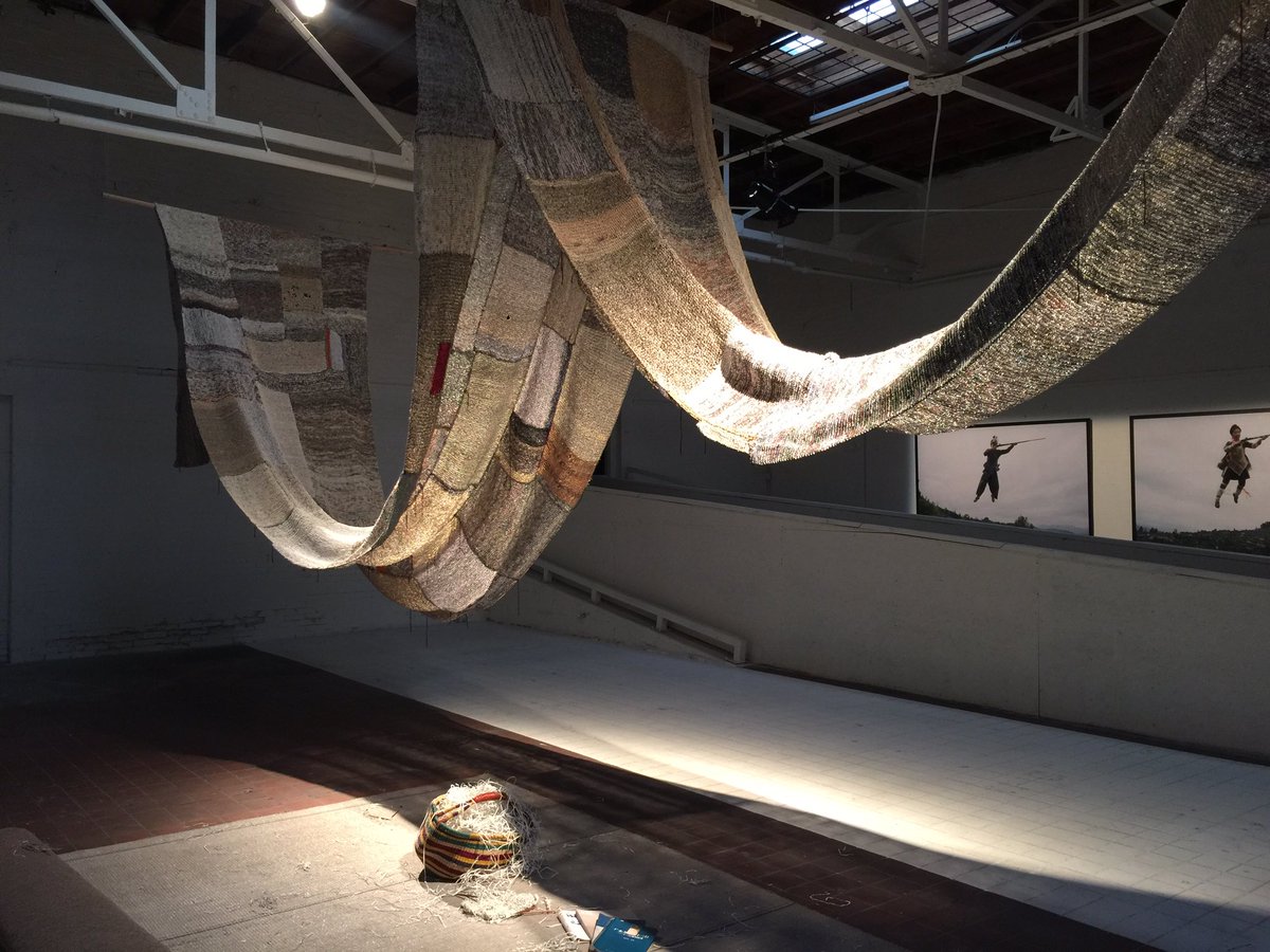 KellySeal's tweet photo. #art made entirely from shredded magazines. #ThursdayThought @the14thfactory https://t.co/B8NKjVPblE
