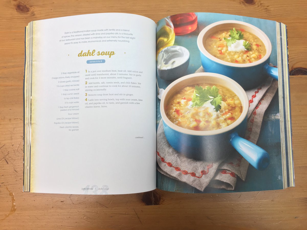 goodness_nb1's tweet photo. It's a soup kind of day, and this easy to make recipe is just what you need! (Dahl Soup- pg 138 of #Goodness) #spreadgoodness #foodie https://t.co/OyUvCV1JY3
