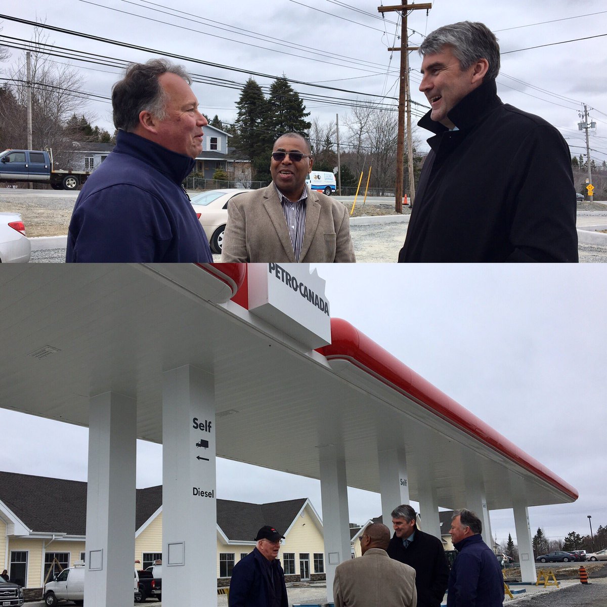 Robin Godfrey showed MLA <a href="/StephenAGough/">Stephen Gough</a> and I around his exciting new development in Sackville.