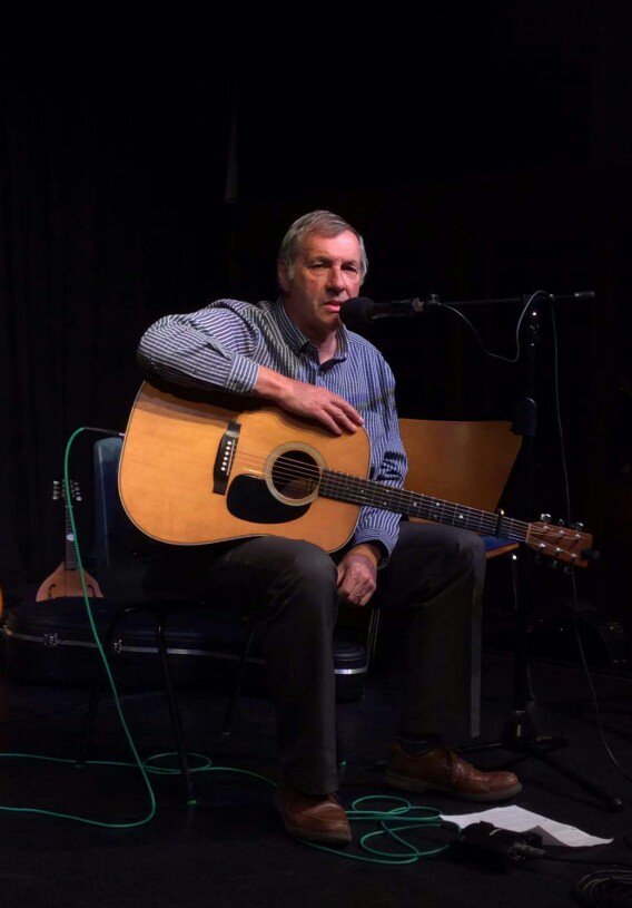 Following 50 years of live performances, local folk musician Pete Rimmer celebrates his career at the #Bothyfolkclub Sun 8pm #folk