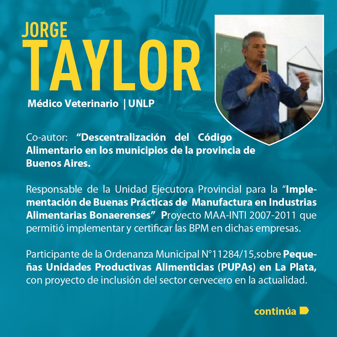 BeerwayOK's tweet photo. Continuamos presentándote los oradores del Brewing Academy
Hoy #JorgeTaylor https://t.co/H8z8x7KdzC