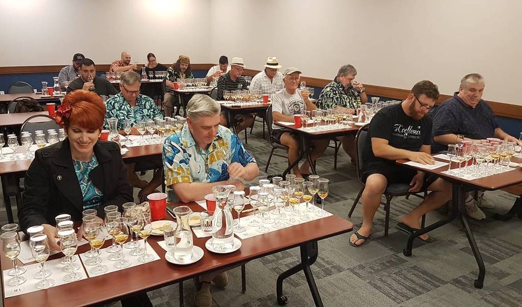 CaptMalice's tweet photo. Miami Rum Festival Judging Session 3: Agricole (10) and Cachaca (6) https://t.co/CMXcVW5OoZ