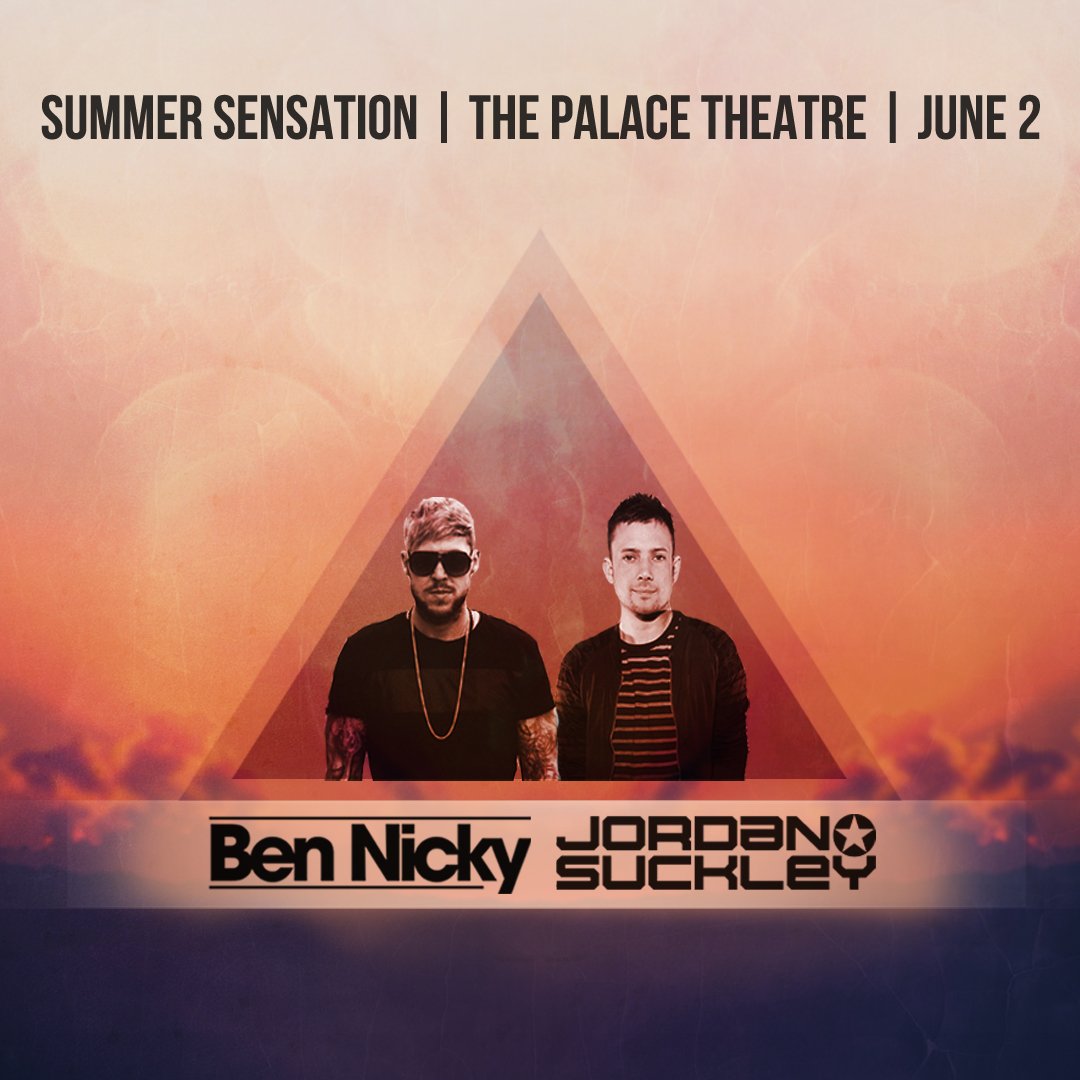 thepalace_yyc's tweet photo. JUST ANNOUNCED! @bennicky &amp; @jordansuckley take over The Palace Theatre stage June 2nd! Tickets on sale now: https://t.co/tKupqysyfA https://t.co/xeTWl3PggD