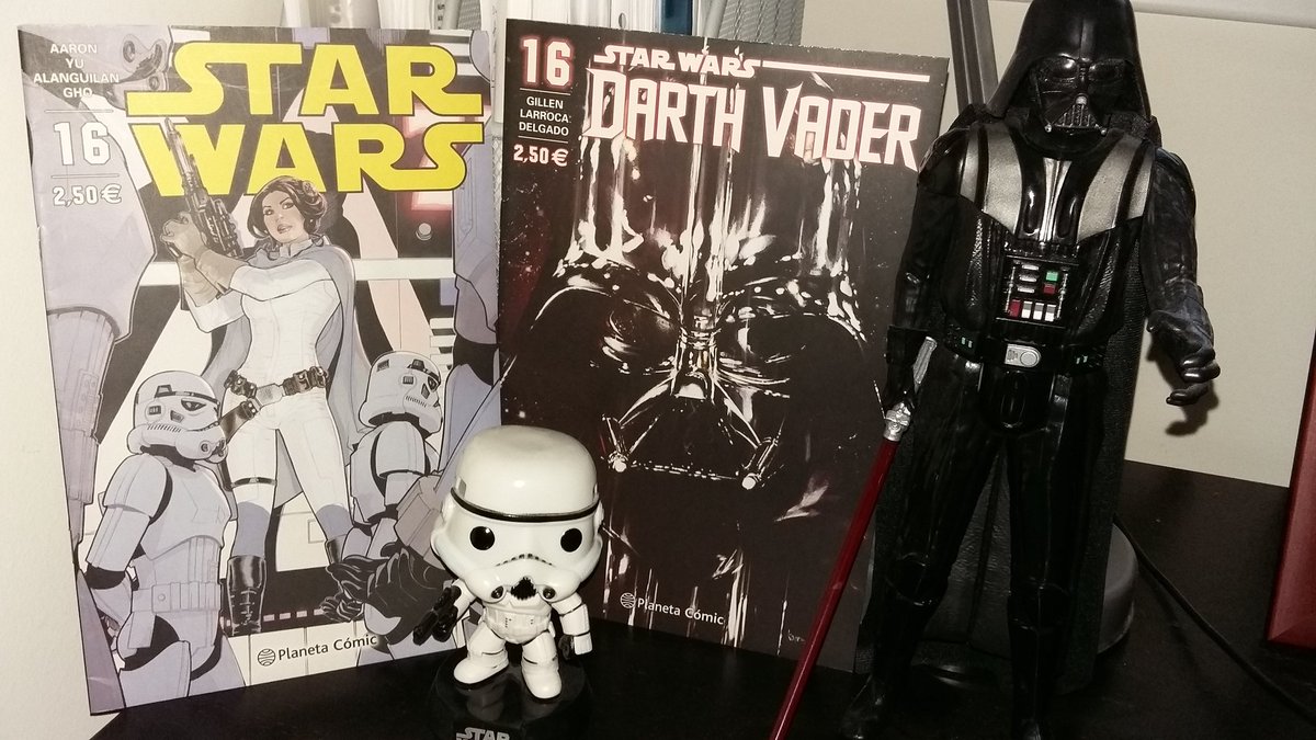 jc_pblanco's tweet photo. #starwars #darthvader #aaron #yu #alanguilan #gho #guillen #larroca #delgado #comic #instacomic #comicbook #planetacomic #disney #marvel https://t.co/6cxL0LUxai