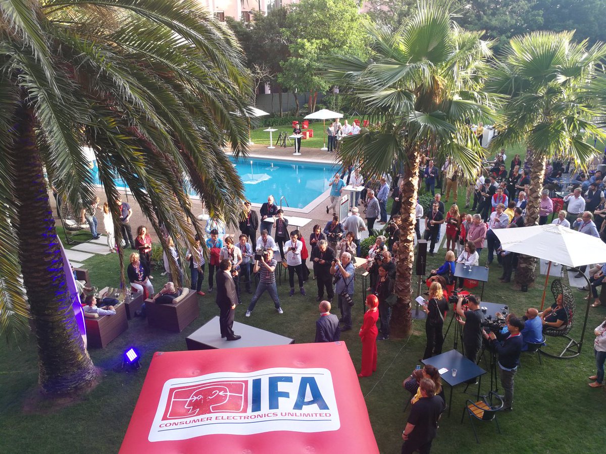 IFA_Berlin's tweet photo. Official #IFAGPC2017 Kick-Off in Lisboa - thank you all for being part of the IFA Global Press Conference! https://t.co/POcHlpPRpq