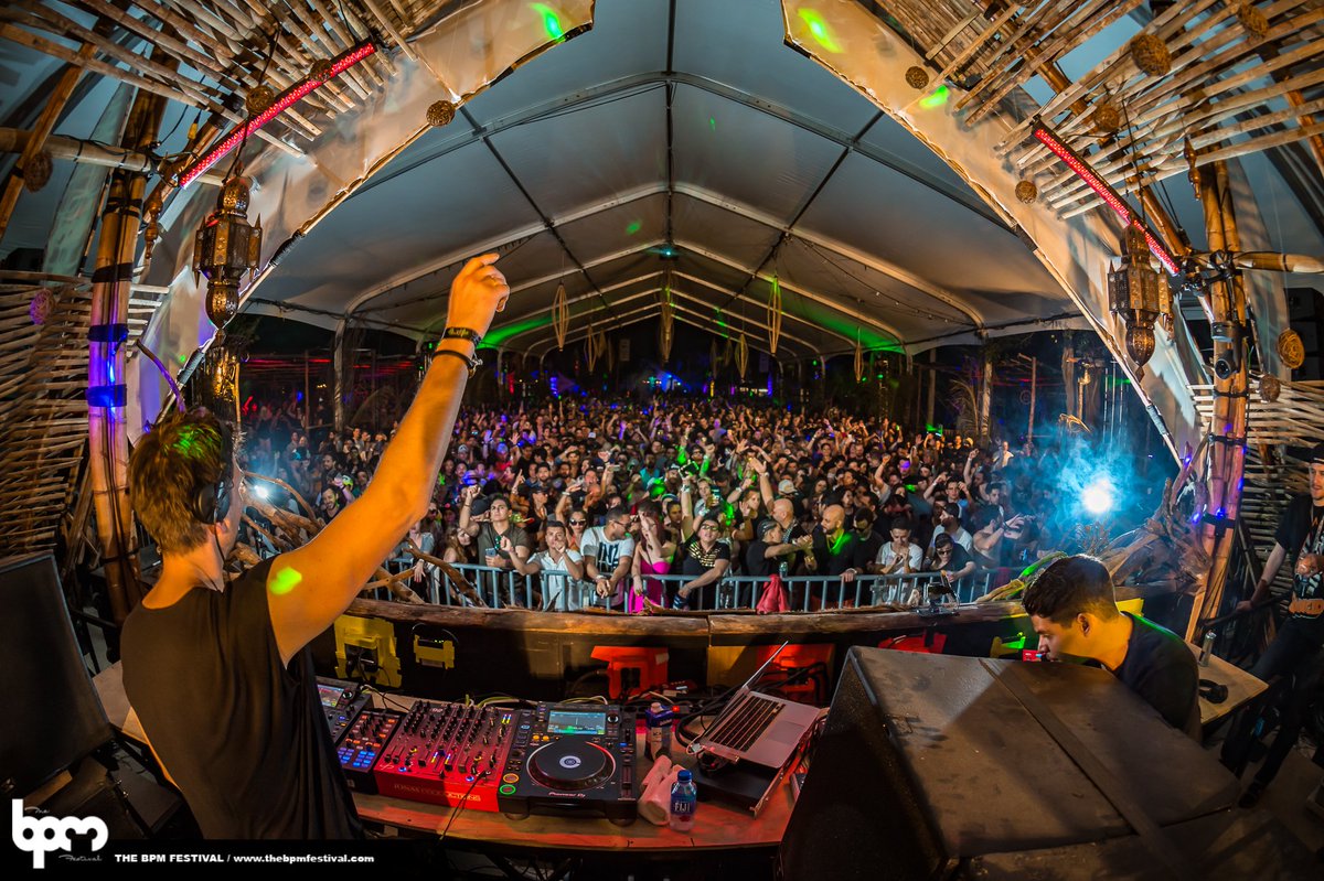 TheBPMFestival's tweet photo. .@Dubfire's @SCITEC_Digital #Jungle takeover at #BPM2017 had us dancing to 3 stages! See photos on our Facebook > https://t.co/egDkMllMs3 https://t.co/nY5N1LzXEw