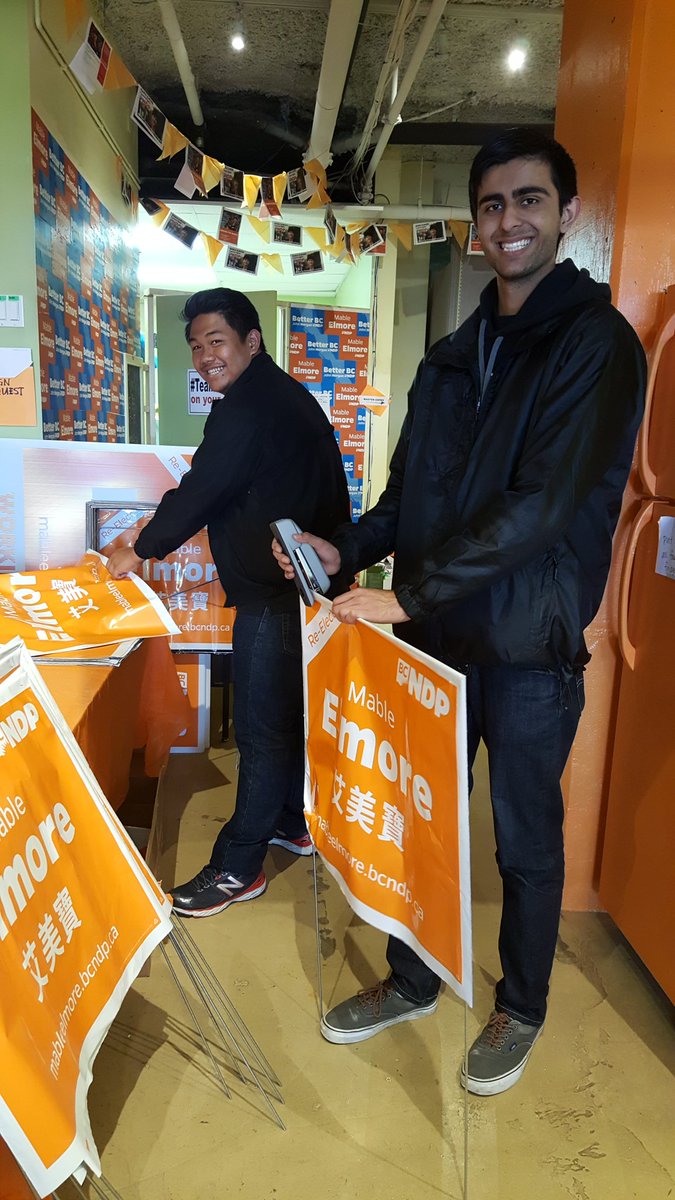 maitasantiago's tweet photo. Momentum is building! Volunteer with #TeamMable and #BCNDP today! #betterBC https://t.co/WqBDC72rnZ