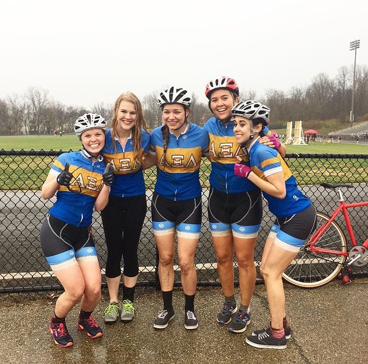 AlphaXiDeltaIU's tweet photo. Our girls qualed and will be racing at Little 5 tomorrow!! Yay!! Good luck!💪🏼🚴🏼‍♀️ https://t.co/05KPxnxNy3