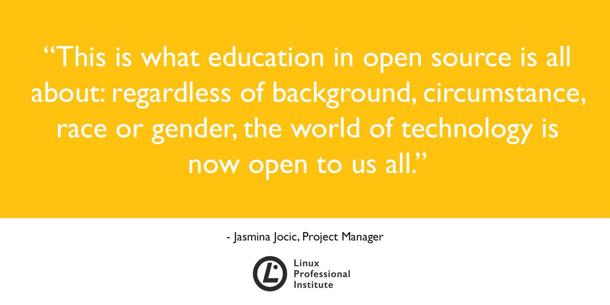 LPIConnect's tweet photo. [BLOG] @JasminaJocic talks about her inspiring time at @socallinuxexpo’s #SCALE15x Read more: https://t.co/lccRrf8ceR #womenintech https://t.co/Qk2mhOGz4h