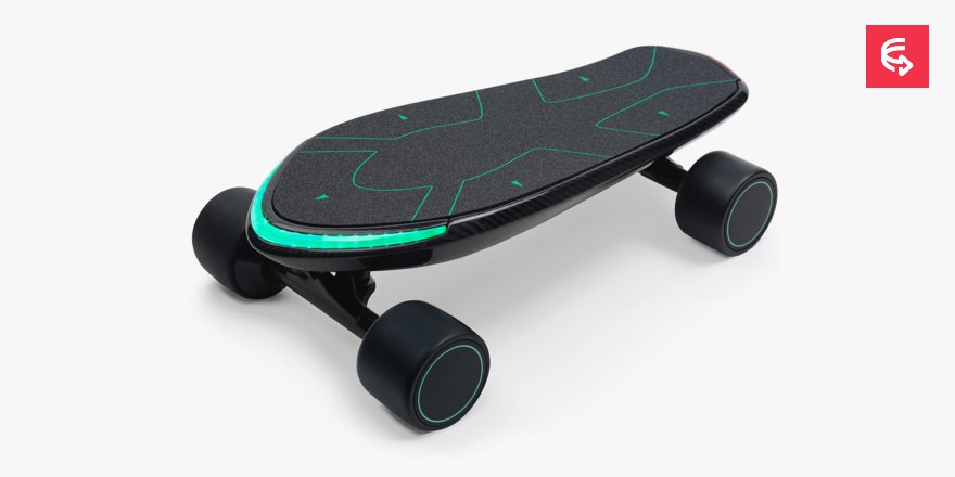 b8ta's tweet photo. Remote controlled or body controlled, take your pick with this sleek new electric skateboard. #getSPECTRA #nowatb8ta https://t.co/d5rTnmDNWw https://t.co/UFZVHM5twv