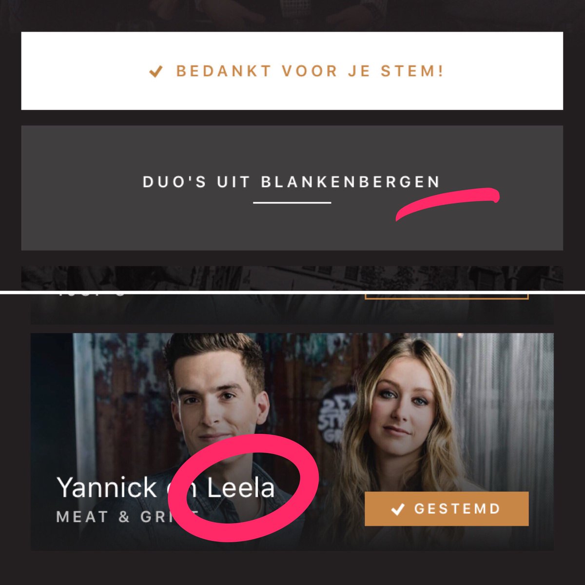 NeilSteleman's tweet photo. Had de #copywriter iets te veel gedronken? @VTM #mijnpop #mijnpopuprestaurant #popup #vtmapp https://t.co/qm0UG0cvVO