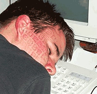 goseki's tweet photo. @TheGingerRunner darnit .. don't you hate #keyboardface when you wake from that?! π€£ https://t.co/uuKoFv4nBW