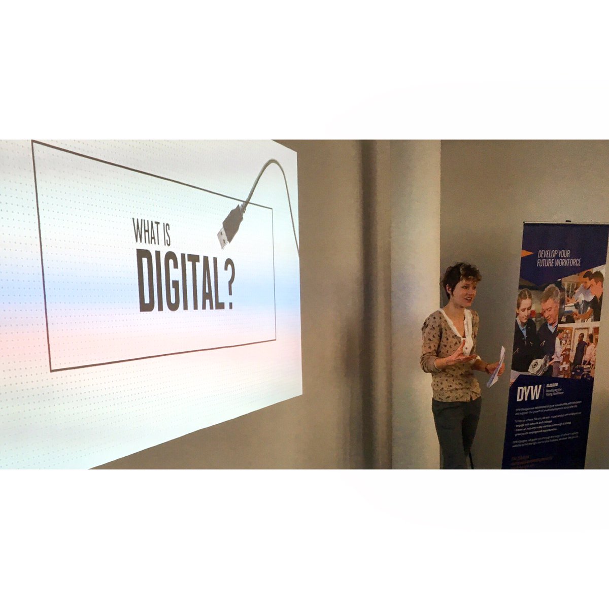 wardsward's tweet photo. What is digital? @brewstamper @WSScotland has the answer #girlsgodigital @DYWGlasgow @tontineglasgow https://t.co/kwxxa3fd63