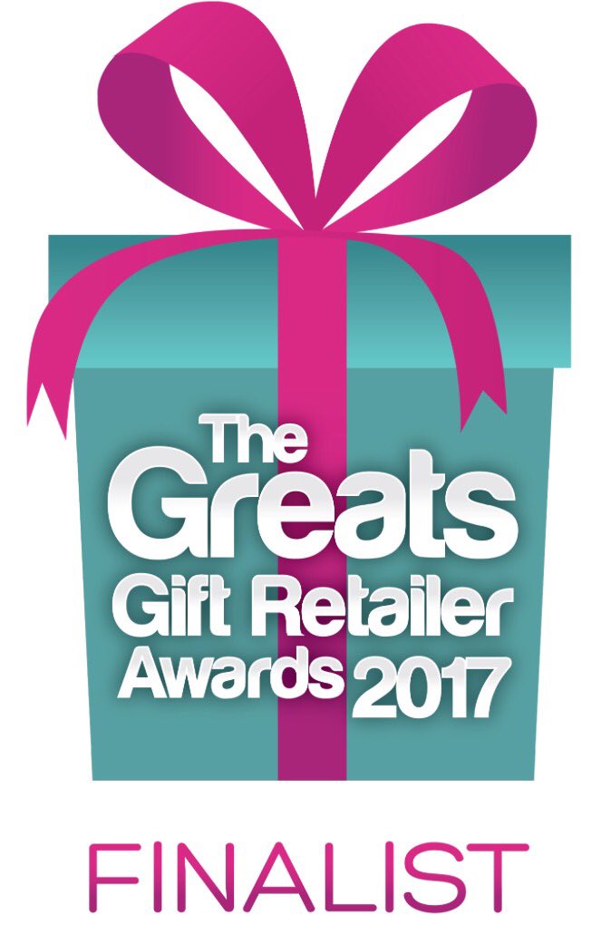 Wow! We are finalists in the Greats Gift Retailer Awards 2017!