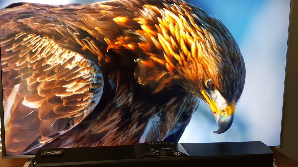 DarbeeVision's tweet photo. 4K DVP demo with @GaryReber, #WideScreenReview using 4K/UHD BDs. Stunning results for early phase of our 4K IP roll out. An SDR-HDR bridge. https://t.co/vGahsPp5zC