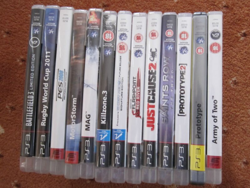 GetGameDeal's tweet image. 13 Sony Play Station 3, PS3 games. job lot, bundle order.sale/ZcHj