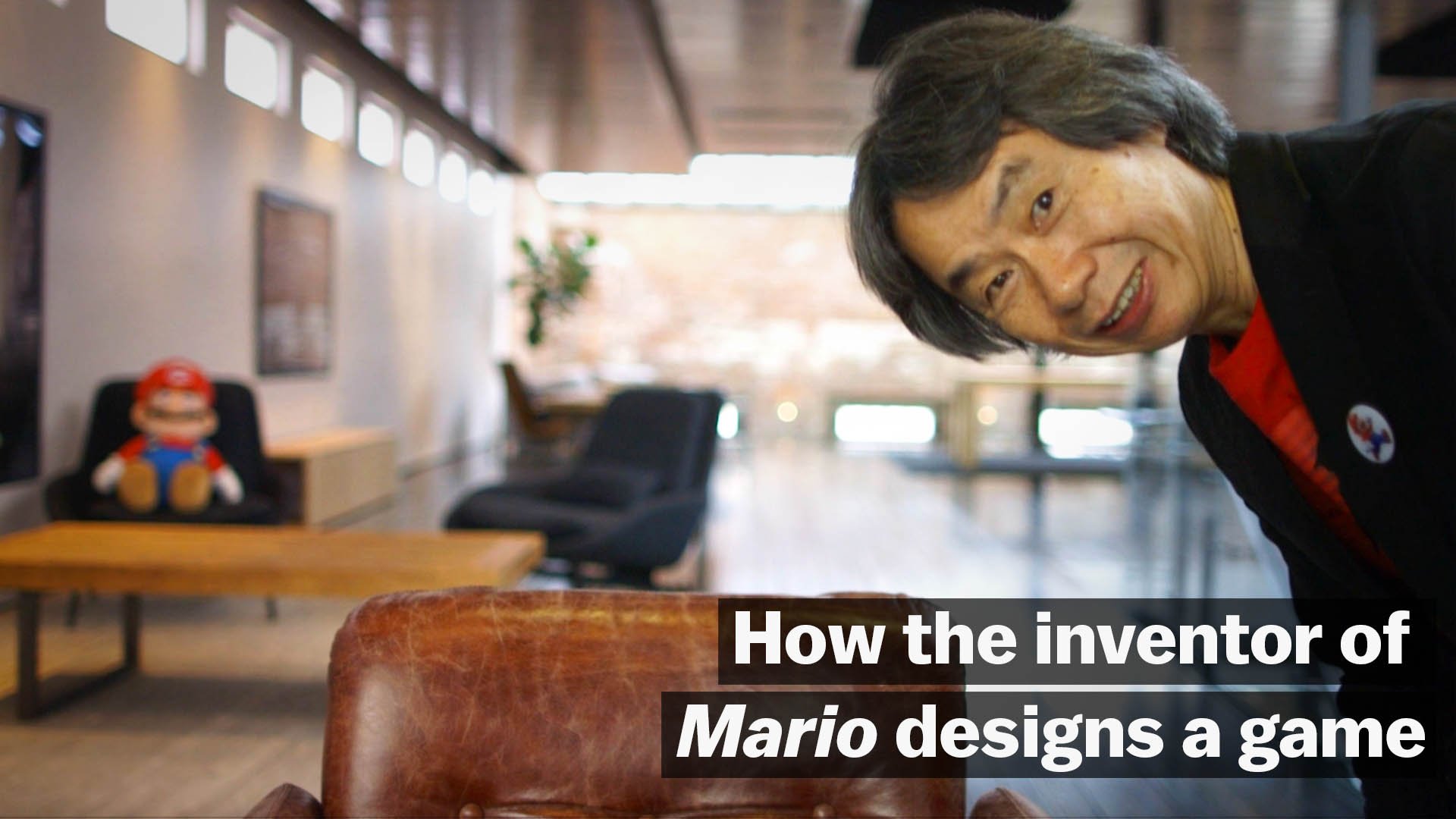 A call to action from Shigeru Miyamoto, the genius behind Mario