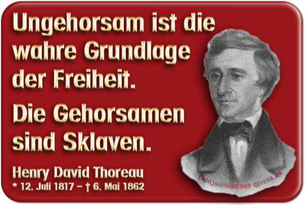 Lieber tot als Sklave.