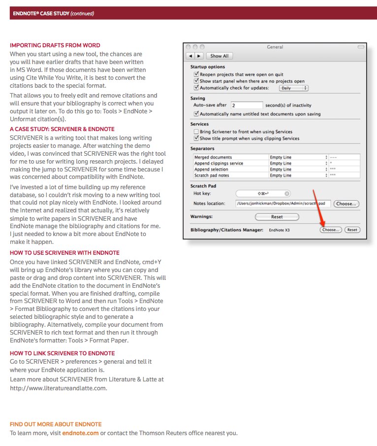 how do you use endnote with scrivener how do you use endnote with scrivener