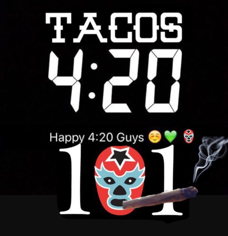 tacos101TO's tweet photo. 4:20 special come and show this picture and get 1 taco for $3 or 2 for $6 happy 4:20!!! #ryersonengineering #ryersonuniversity #420toronto https://t.co/EPHUfglfox
