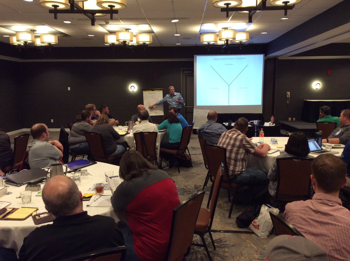 case4learning's tweet photo. #AgEdu teachers participating in #inquiry professional development workshop with #LTO2017 guest, @dperkinsed from @TeachThought! https://t.co/XOcK07zwFB