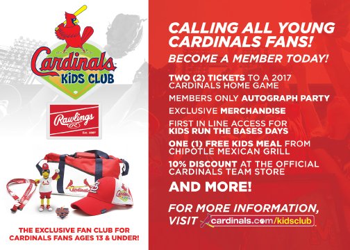 St. Louis Cardinals Kids in St. Louis Cardinals Team Shop