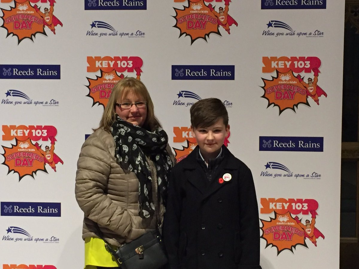 TitchMarks's tweet photo. That was Emotional #key103 #superheroday  launch bring on the fundraising such a great cause #cashforkids https://t.co/FfuKgGu9To