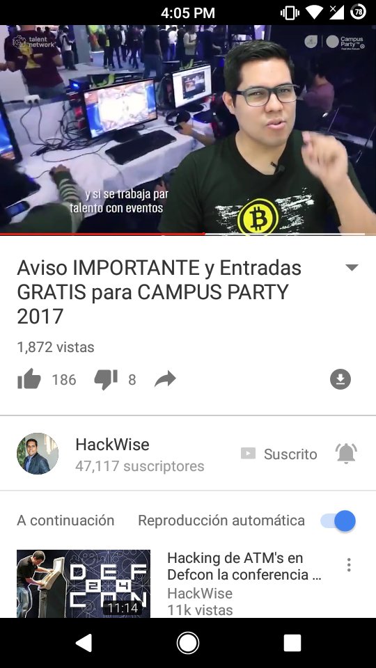 elcharly669's tweet photo. @mrebola me encantaría ganarme las entradas para Campus Party! https://t.co/QfaXwolH1U