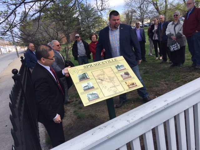 ChrisBarnettRI's tweet photo. .@projo on how our #RIF100 grant will help @cityofcranston bring its history to life. https://t.co/HnjivOv0MX https://t.co/87YkFTBlKi