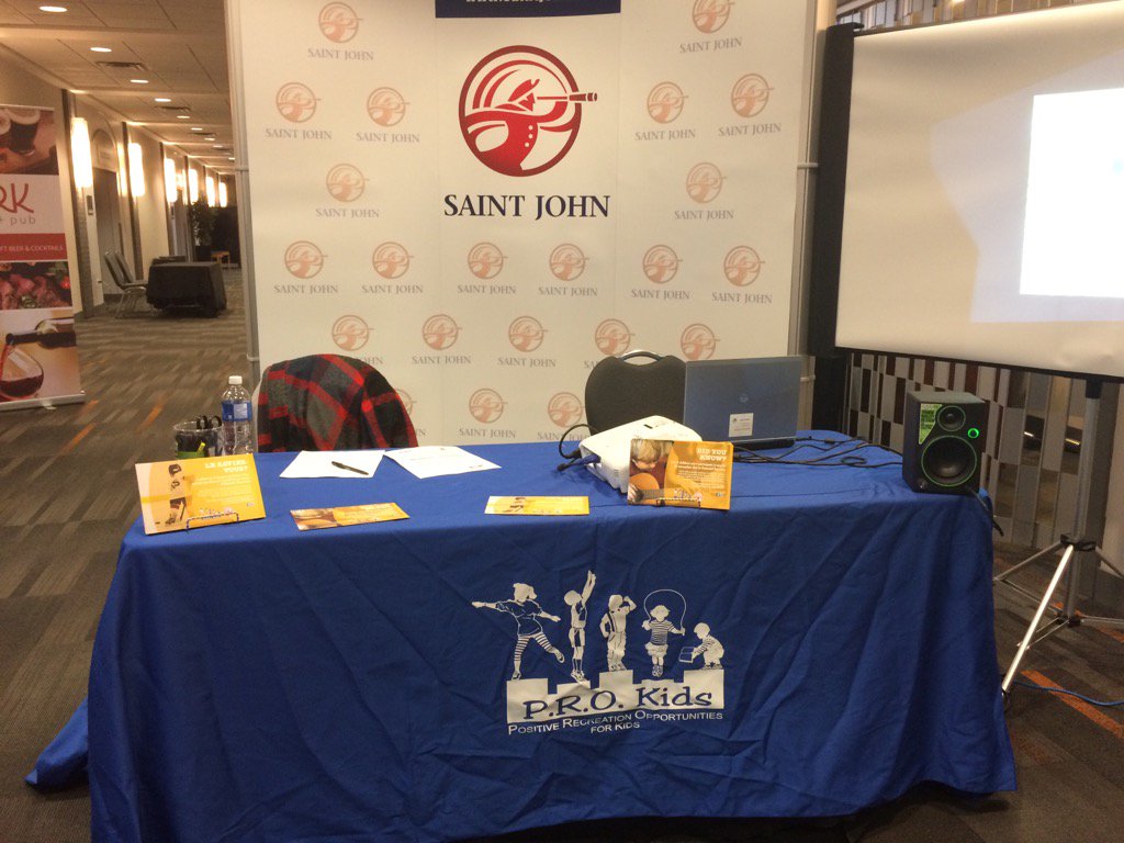 P.R.O. Kids (@prokidssj) on Twitter photo The <a href="/cityofsaintjohn/">City of Saint John</a> registration expo is live tonight from 6:30-8:30 at the trade and convention centre. The <a href="/cityofsaintjohn/">City of Saint John</a> registration expo is live tonight from 6:30-8:30 at the trade and convention centre.