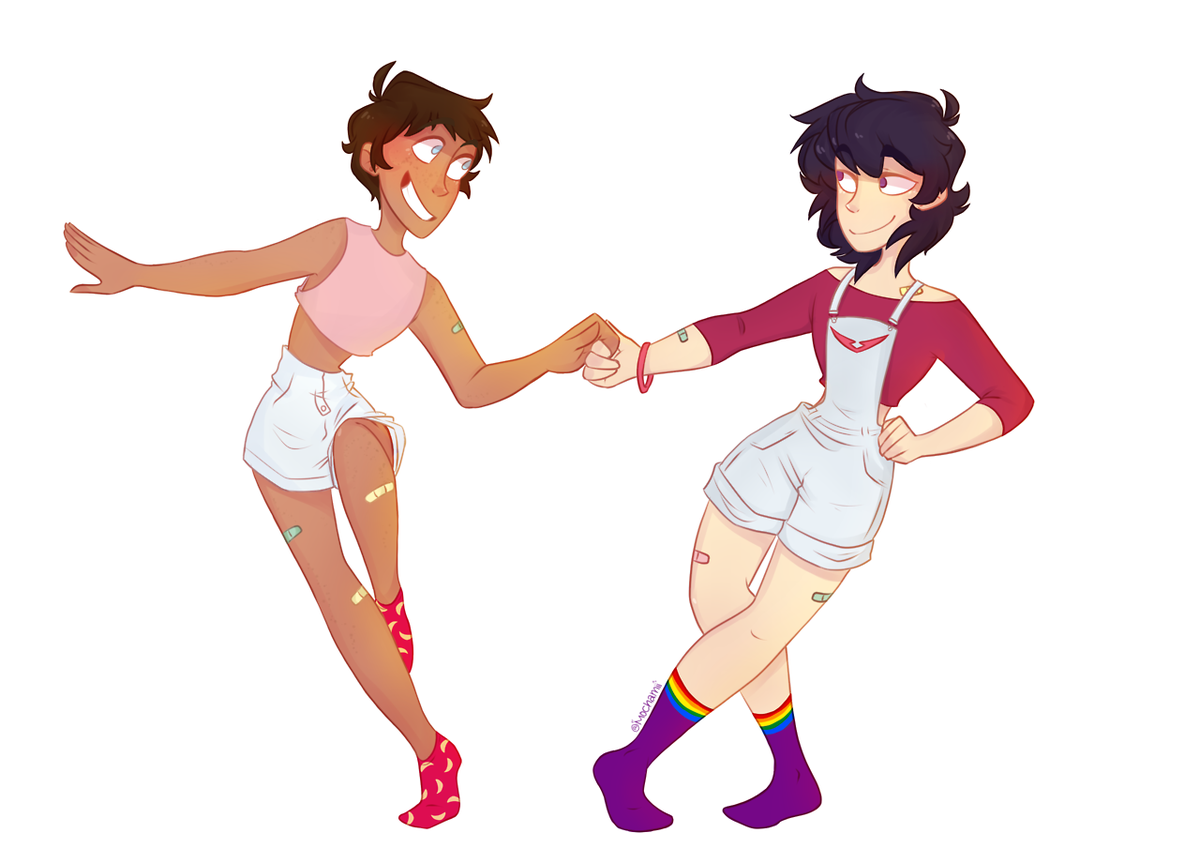 mmochamii's tweet photo. I like swing dancing ¯\_(ツ)_/¯ #klance https://t.co/rYCGmrmxGl