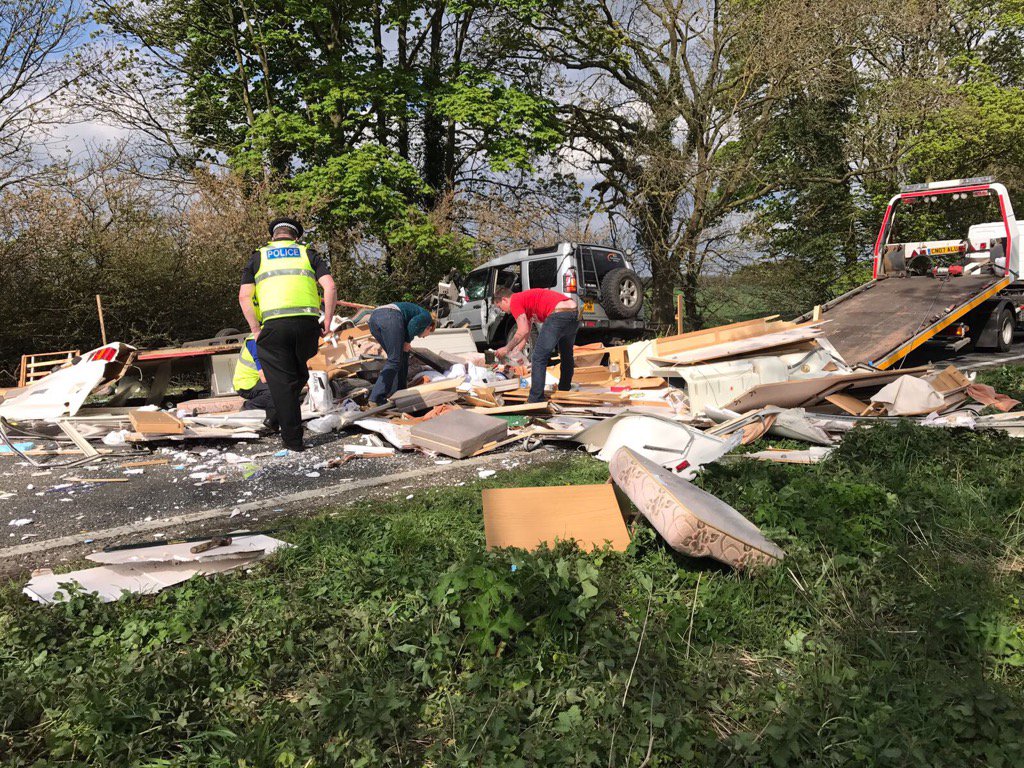 These #caravans cover a bigger area than you can imagine, wide open spaces <a href="/CaravanningNews/">Caravanning News</a> <a href="/JonBoyBenton/">Jon Benton</a> #drivesafe