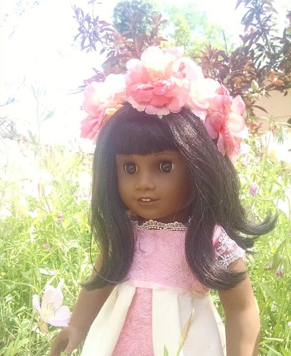 WiredDownCrown's tweet image. Check it out ift.tt/24WyLVJ #americangirldolls #wireddown #flowercrown #spring #handmade