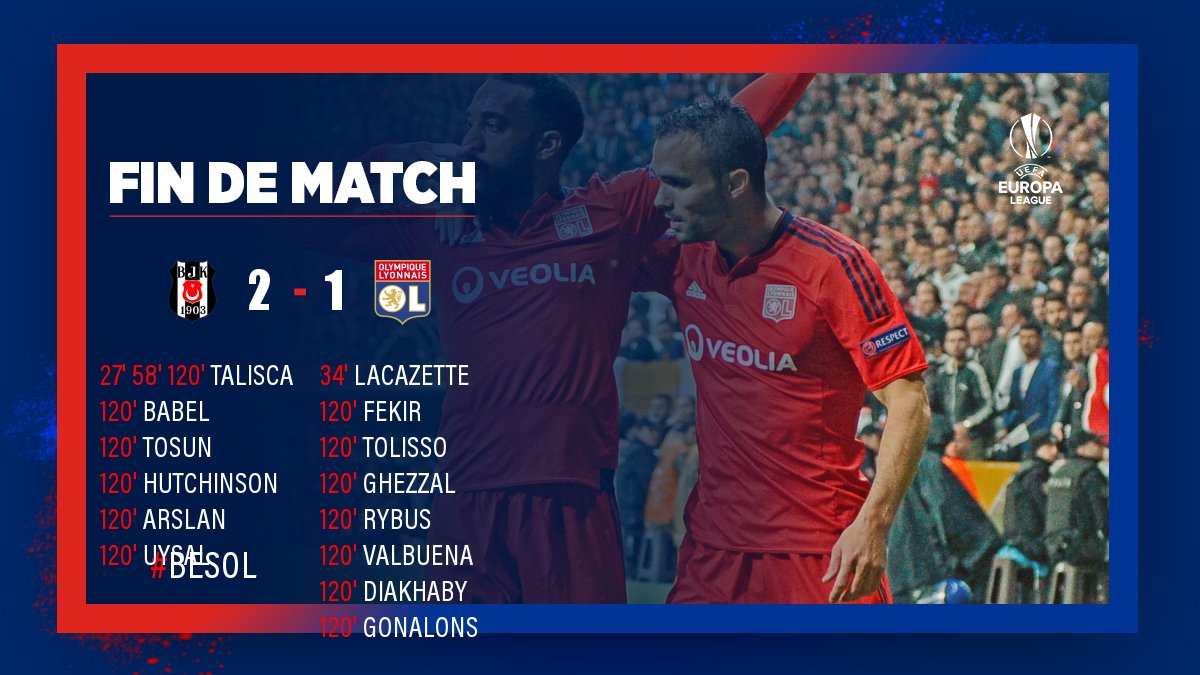 OL's tweet photo. On nous promettait l'enfer mais on se rapproche du paradis !!! On est en 1/2 !! 
#teamOL 🔴🔵
#BESOL https://t.co/XEQj7nYMCM