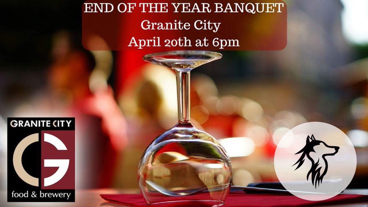 HuskyAMA's tweet image. Remember the end of the year banquet is tonight. A great chance to socialize with other members and recap over the great year we had.