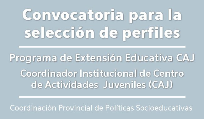 fguillesaavedra's tweet photo. Convocatoria selección de Coordinadores Institucionales de Centro de Actividades Juveniles https://t.co/WmwhuI3Pac https://t.co/47dvZmbTWe