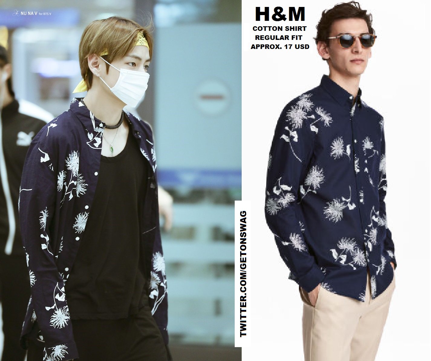 Jungkook h&m shirt sales