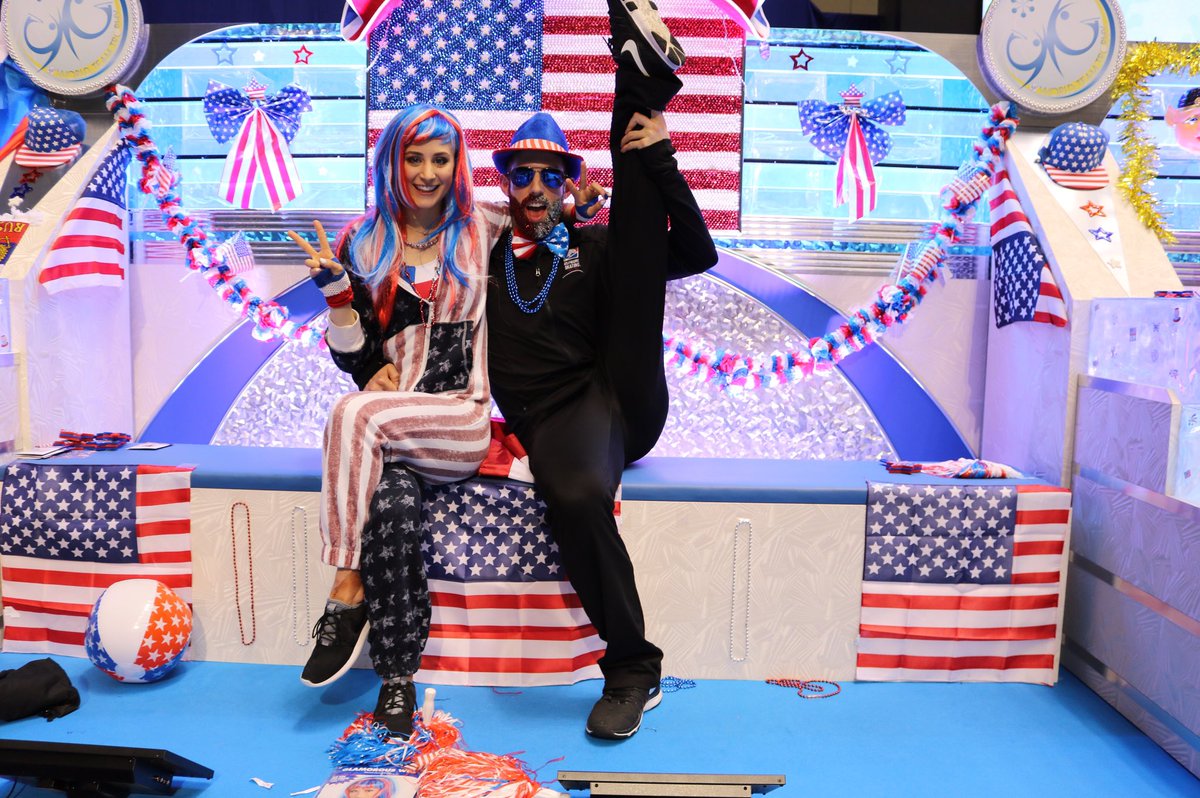 Short program day!!! Ready to wear that red, white, and blue out on the ice and cheer on the rest of our team👊🏻🇺🇸 #WTTFigure #WTT2017