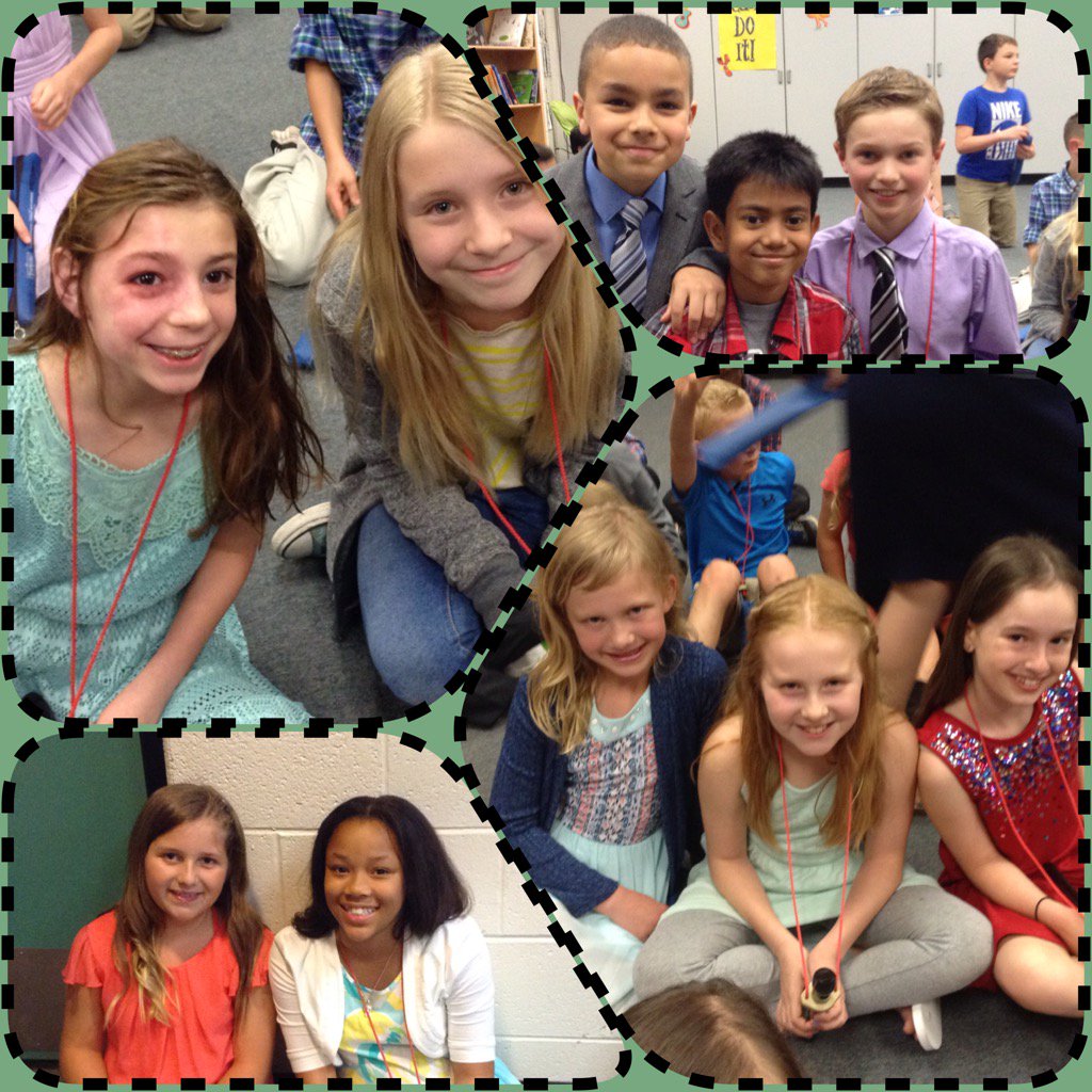4th grade #dolsenthinkers all dressed and ready for tonight's music concert!