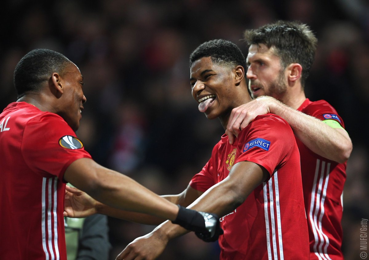 ManUtd's tweet image. "There's great belief in the squad, great confidence."

Read reaction from @MarcusRashford and @Carras16: manutd.co/oq