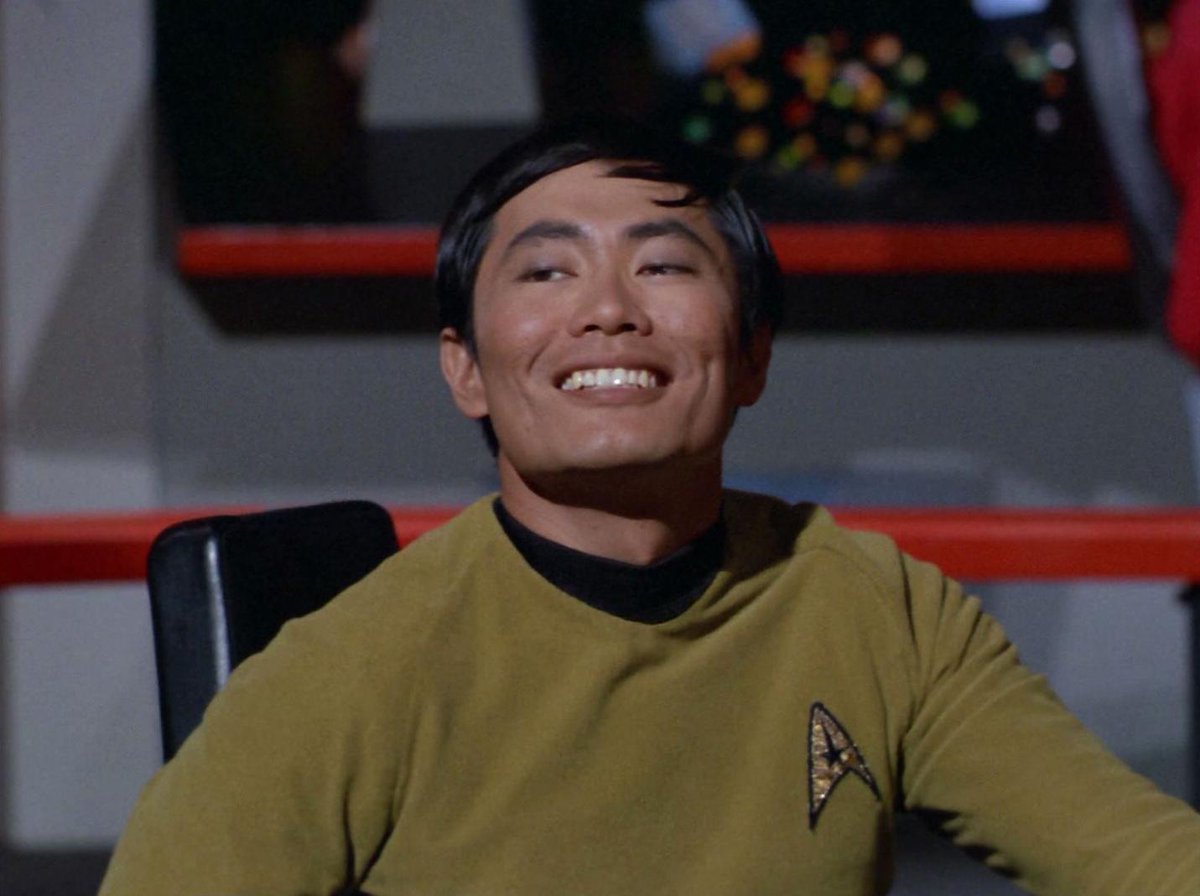 Haha we all know what day it is. Happy birthday 2 George Takei 