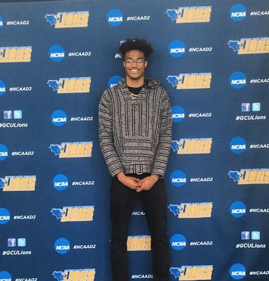 streeetch_'s tweet photo. Extremely blessed and excited to announce I'll be furthering my academic and athletic career at Georgian Court University!! #LionPride 🦁🏀🤘 https://t.co/x7Xxg5VbAY