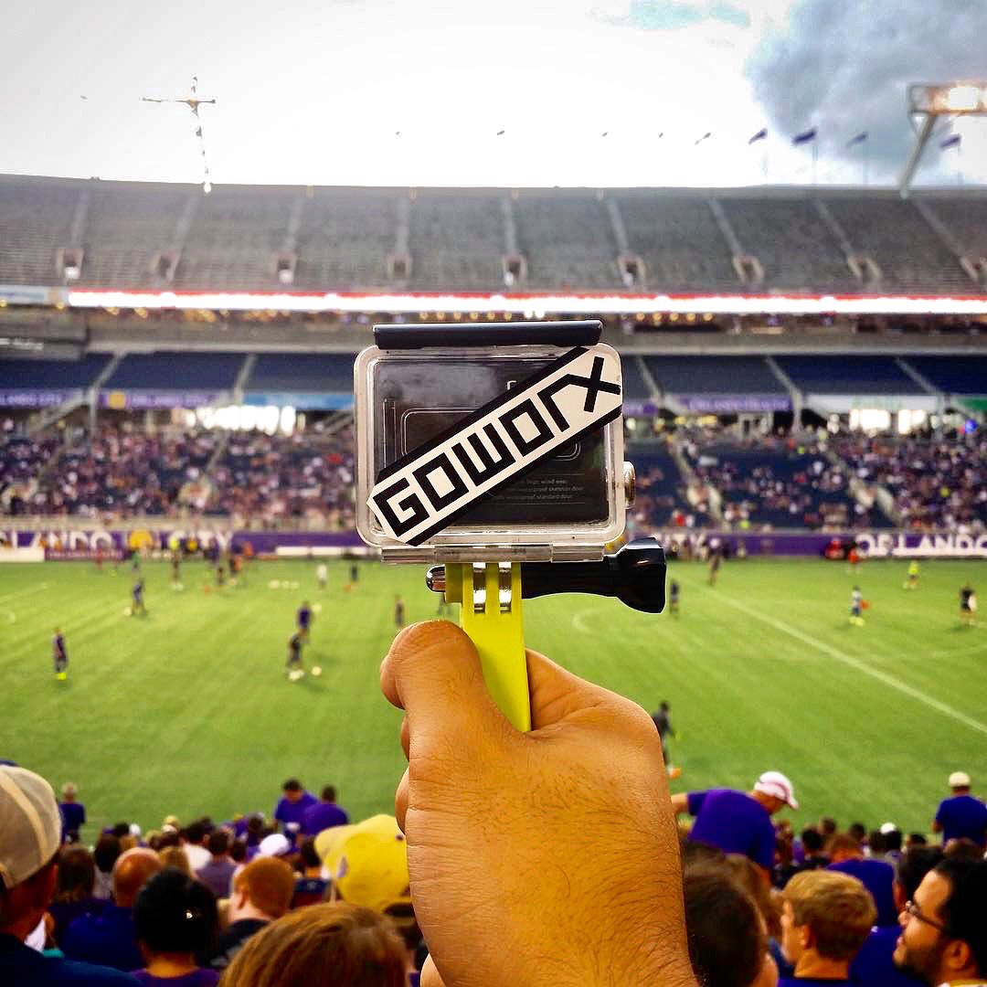 goworx's tweet photo. #tbt to when @go_pro_christian took his #GoKnuckles &amp; #GoPro to the big game –Want to win #FREE GoKnuckles? Head to: https://t.co/zcJYwFFY63 https://t.co/vkz33SAqyc