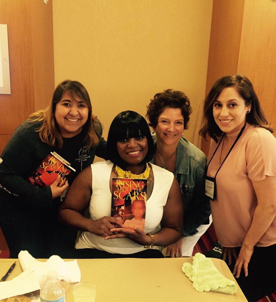HavenWCS's tweet photo. Fabulous end to a great conference! #havenwcs #evawi #risingabovethescars #theroadbeyondabuse https://t.co/8OMRRs2GIW
