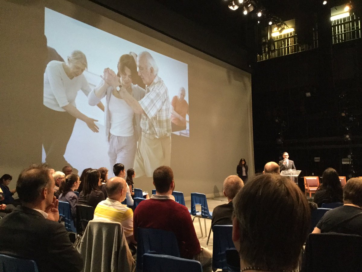 DavidBallet's tweet photo. Panel and showcase for Dance for Parkinson's #dancePD #DFPNC @NBS_ENB https://t.co/NaGsUL9stp