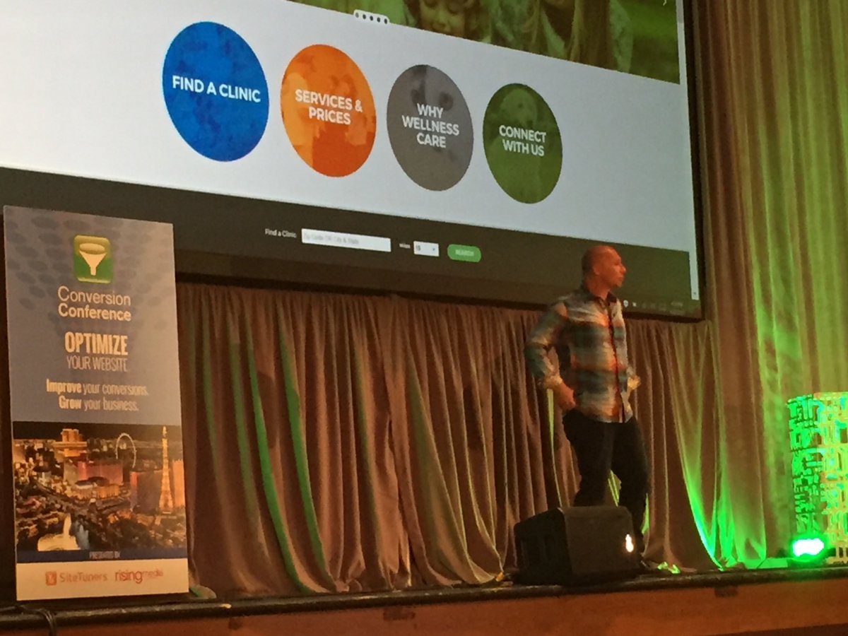 nharhut's tweet image. Avoid motion on your webpage because it distracts people #convcon @tim_ash