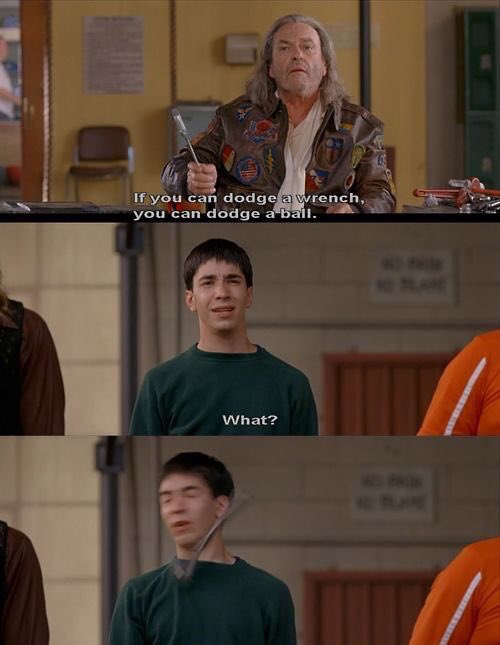 For whatever reason this is in the Dodgeball trivia on IMDb… : r