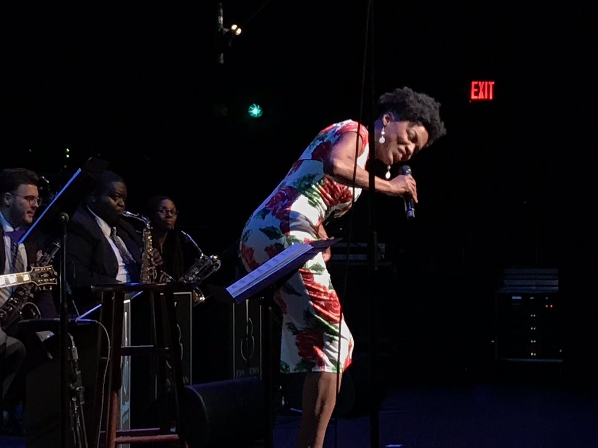 AnthonyABC11's tweet photo. Beautiful start to the #DesignAWorldWithoutALS Benefit Concert:@OfficialNnenna and #JohnBrownBigBand ! #realjazz #whatavoice #abc11 https://t.co/usgAKp327A