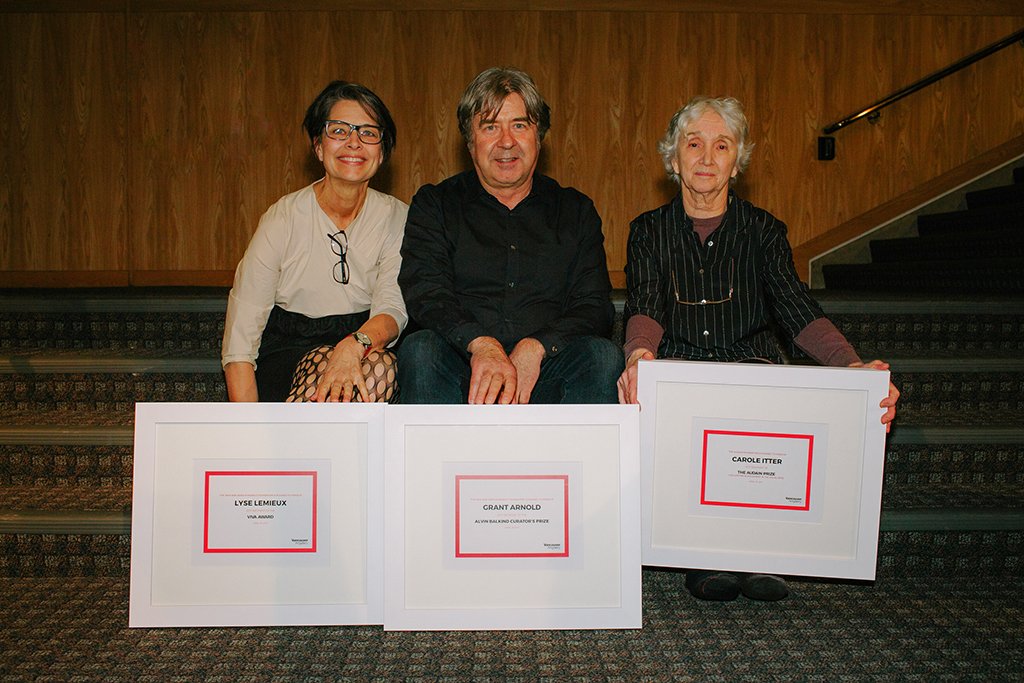 VanArtGallery's tweet photo. Congrats again to the award recipients from last night's #Audain + #VIVAAwards ceremony. Thank you to all those who came out to celebrate! https://t.co/PEVfhaIyN4