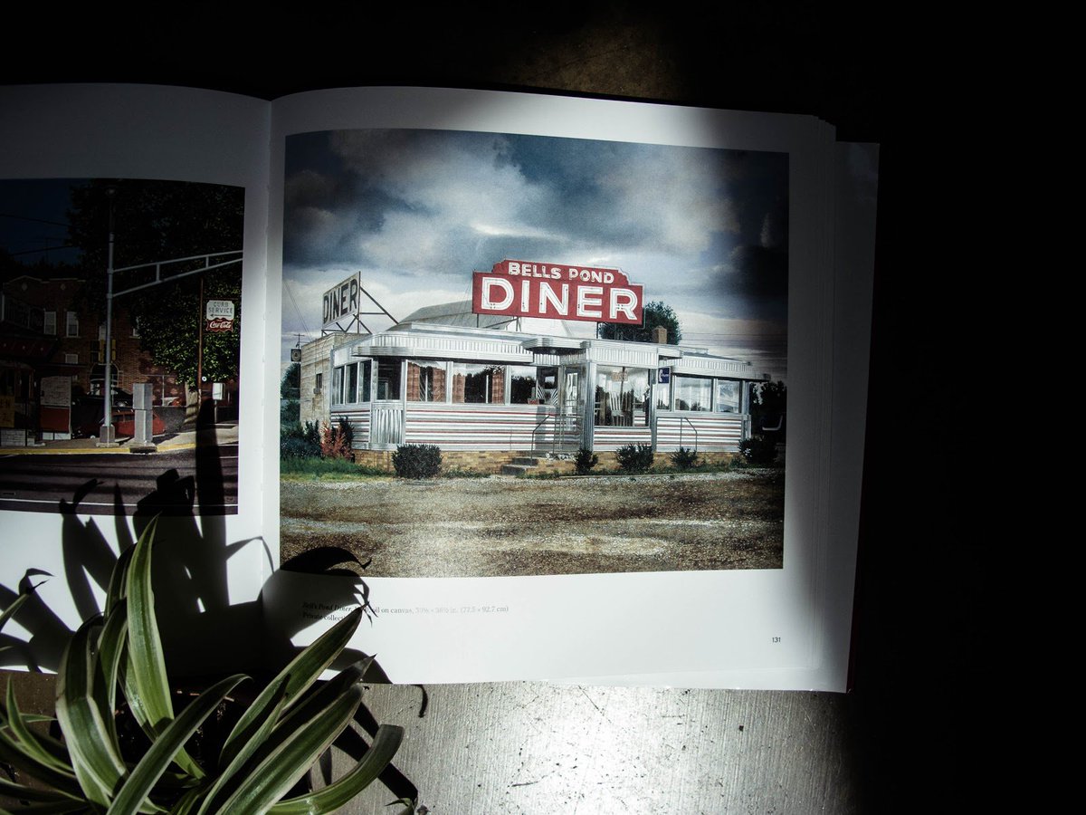 ShopTheGood's tweet image. The millennial in us loves the nostalgia of John Baeder’s Road Less Taken.